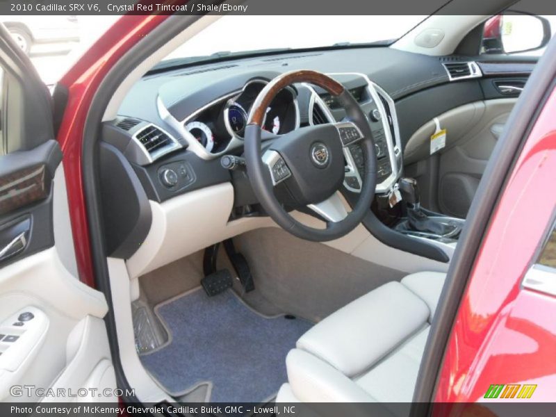 Crystal Red Tintcoat / Shale/Ebony 2010 Cadillac SRX V6