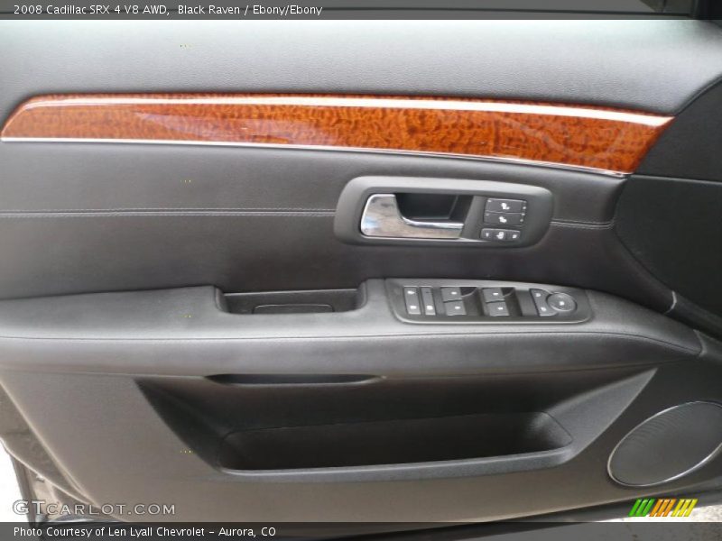 Black Raven / Ebony/Ebony 2008 Cadillac SRX 4 V8 AWD
