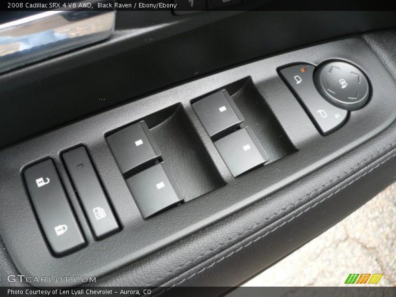 Black Raven / Ebony/Ebony 2008 Cadillac SRX 4 V8 AWD