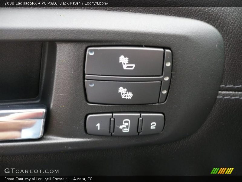 Black Raven / Ebony/Ebony 2008 Cadillac SRX 4 V8 AWD