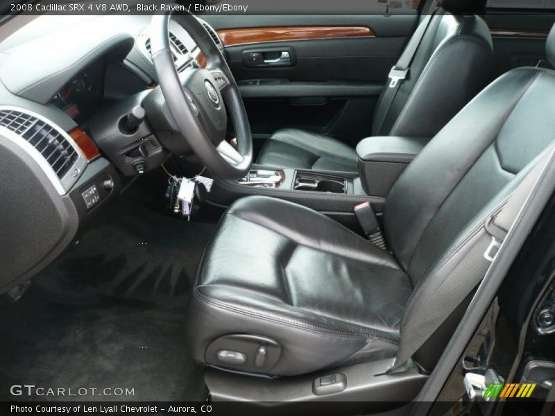 Black Raven / Ebony/Ebony 2008 Cadillac SRX 4 V8 AWD