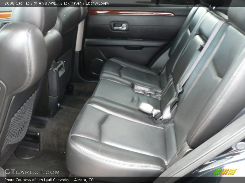 Black Raven / Ebony/Ebony 2008 Cadillac SRX 4 V8 AWD