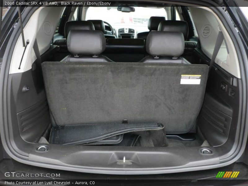 Black Raven / Ebony/Ebony 2008 Cadillac SRX 4 V8 AWD