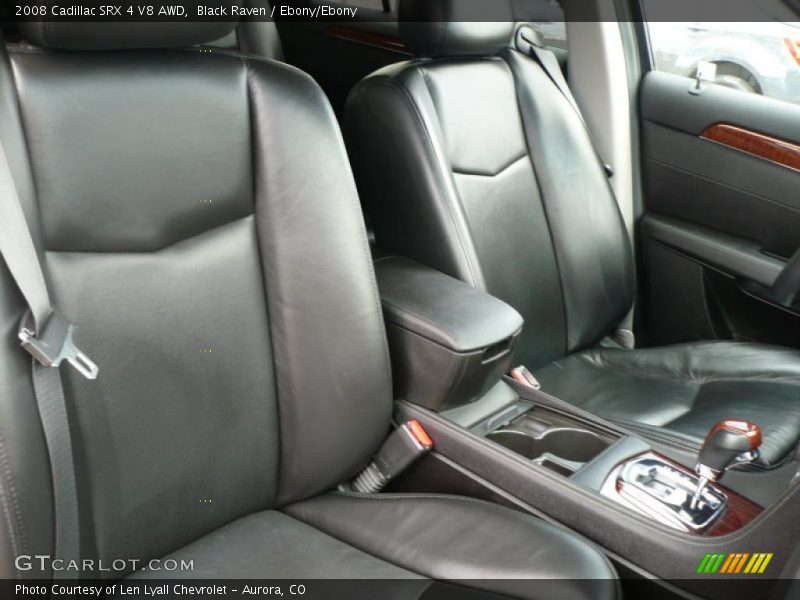 Black Raven / Ebony/Ebony 2008 Cadillac SRX 4 V8 AWD