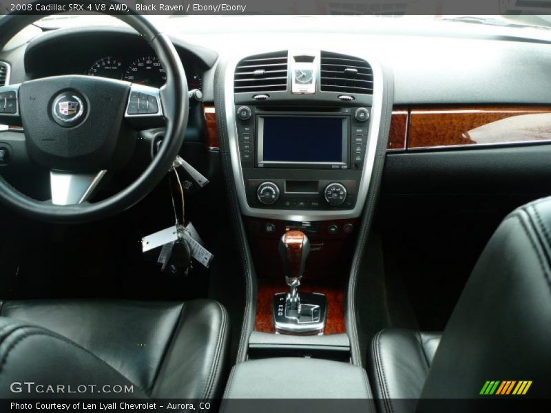 Black Raven / Ebony/Ebony 2008 Cadillac SRX 4 V8 AWD
