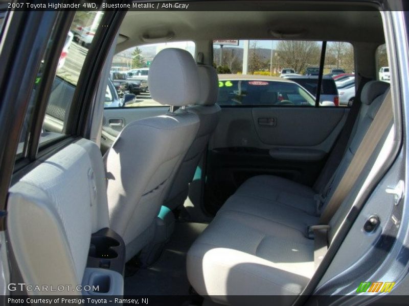 Bluestone Metallic / Ash Gray 2007 Toyota Highlander 4WD