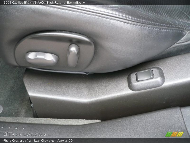Black Raven / Ebony/Ebony 2008 Cadillac SRX 4 V8 AWD