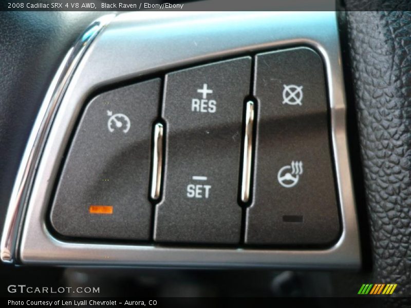 Black Raven / Ebony/Ebony 2008 Cadillac SRX 4 V8 AWD