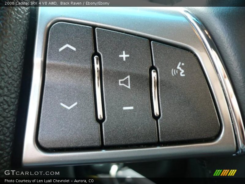 Black Raven / Ebony/Ebony 2008 Cadillac SRX 4 V8 AWD
