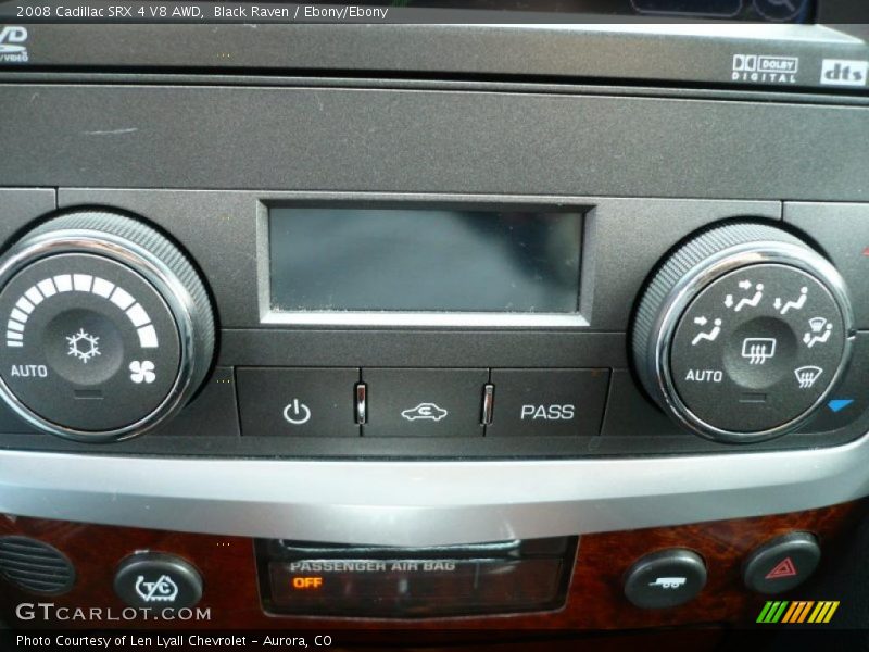 Black Raven / Ebony/Ebony 2008 Cadillac SRX 4 V8 AWD