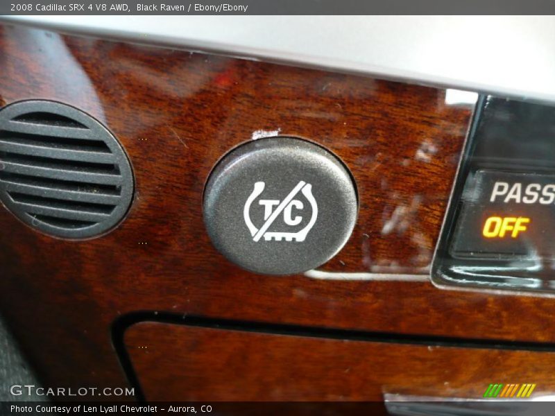 Black Raven / Ebony/Ebony 2008 Cadillac SRX 4 V8 AWD