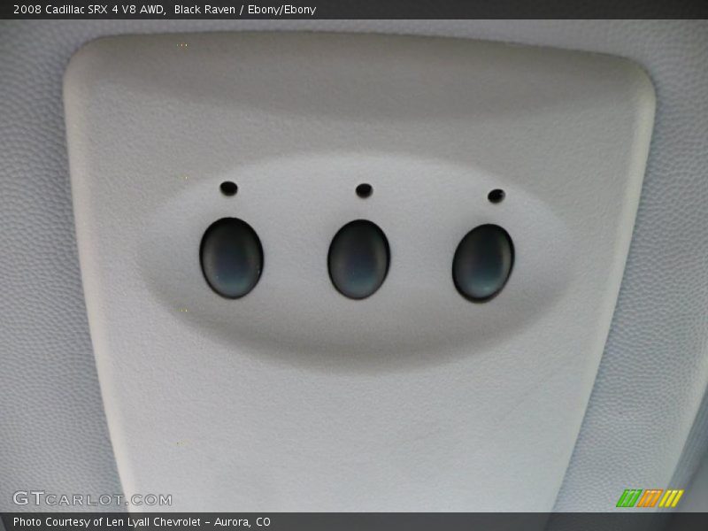 Black Raven / Ebony/Ebony 2008 Cadillac SRX 4 V8 AWD
