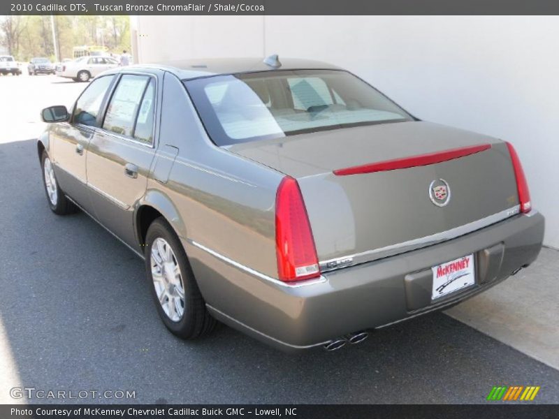 Tuscan Bronze ChromaFlair / Shale/Cocoa 2010 Cadillac DTS