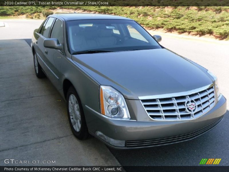 Tuscan Bronze ChromaFlair / Shale/Cocoa 2010 Cadillac DTS