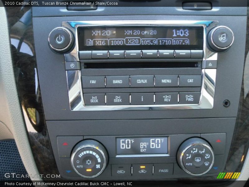 Tuscan Bronze ChromaFlair / Shale/Cocoa 2010 Cadillac DTS
