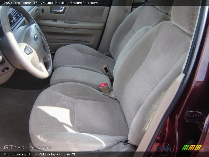 Chestnut Metallic / Medium Parchment 2001 Ford Taurus SES