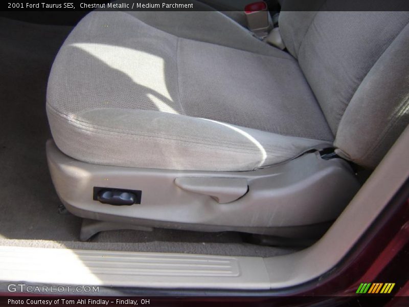 Chestnut Metallic / Medium Parchment 2001 Ford Taurus SES