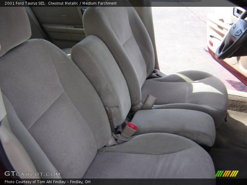 Chestnut Metallic / Medium Parchment 2001 Ford Taurus SES