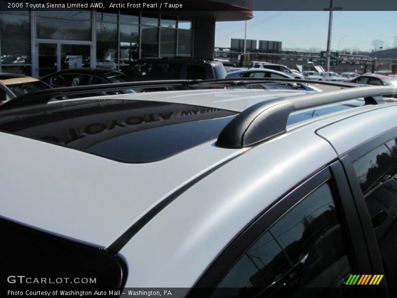 Arctic Frost Pearl / Taupe 2006 Toyota Sienna Limited AWD