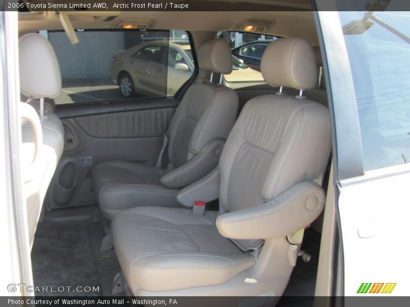 Arctic Frost Pearl / Taupe 2006 Toyota Sienna Limited AWD
