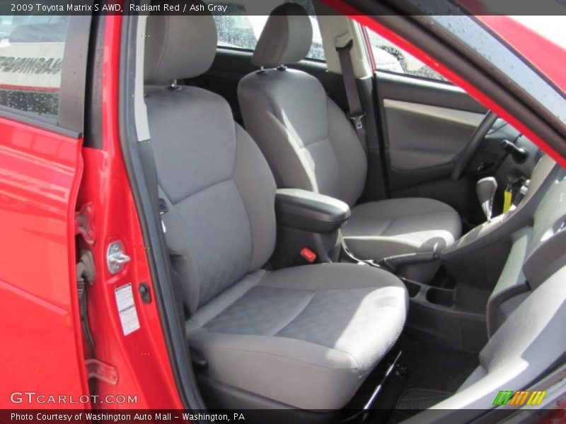 Radiant Red / Ash Gray 2009 Toyota Matrix S AWD