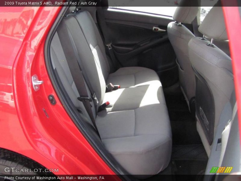 Radiant Red / Ash Gray 2009 Toyota Matrix S AWD