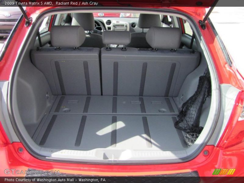 Radiant Red / Ash Gray 2009 Toyota Matrix S AWD