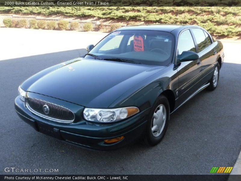 Emerald Green Pearl / Taupe 2000 Buick LeSabre Custom