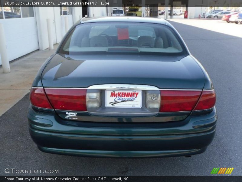 Emerald Green Pearl / Taupe 2000 Buick LeSabre Custom