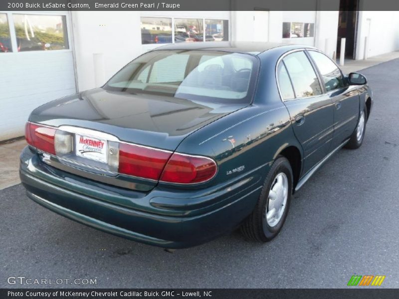 Emerald Green Pearl / Taupe 2000 Buick LeSabre Custom