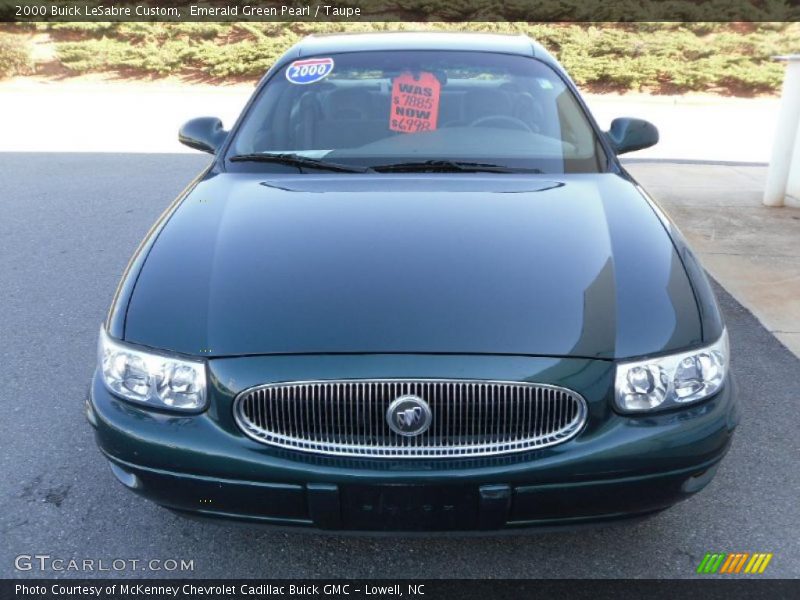 Emerald Green Pearl / Taupe 2000 Buick LeSabre Custom