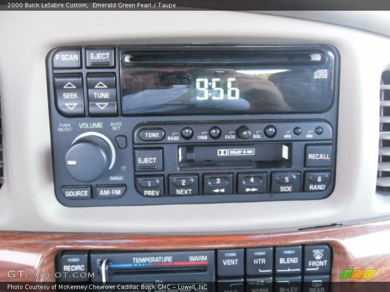 Emerald Green Pearl / Taupe 2000 Buick LeSabre Custom