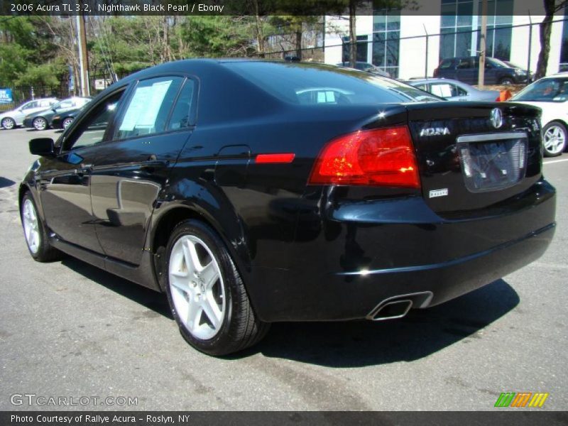 Nighthawk Black Pearl / Ebony 2006 Acura TL 3.2