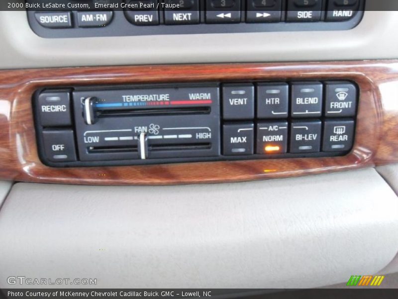 Emerald Green Pearl / Taupe 2000 Buick LeSabre Custom
