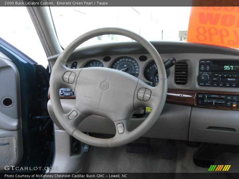 Emerald Green Pearl / Taupe 2000 Buick LeSabre Custom