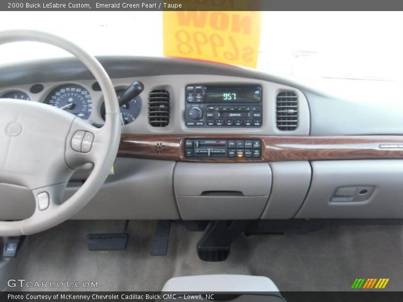 Emerald Green Pearl / Taupe 2000 Buick LeSabre Custom