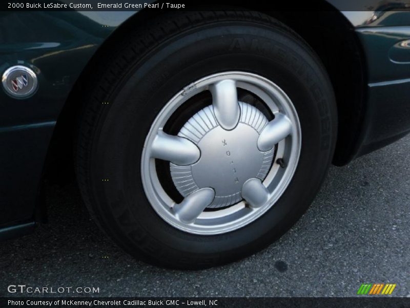 Emerald Green Pearl / Taupe 2000 Buick LeSabre Custom