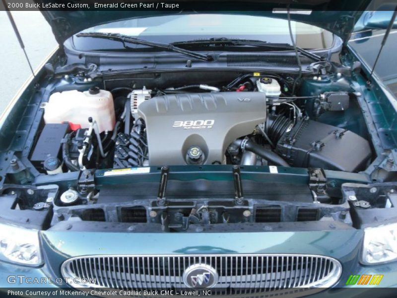 Emerald Green Pearl / Taupe 2000 Buick LeSabre Custom