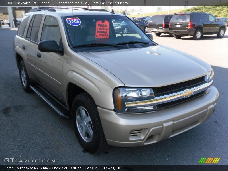 Sandstone Metallic / Light Cashmere/Ebony 2006 Chevrolet TrailBlazer LS