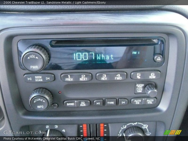 Sandstone Metallic / Light Cashmere/Ebony 2006 Chevrolet TrailBlazer LS