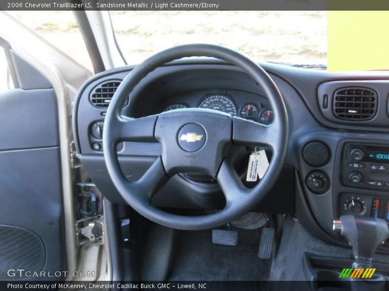 Sandstone Metallic / Light Cashmere/Ebony 2006 Chevrolet TrailBlazer LS