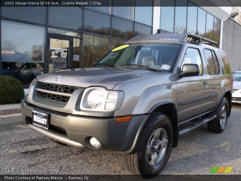 Granite Metallic / Gray 2003 Nissan Xterra SE V6 4x4