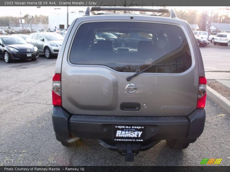 Granite Metallic / Gray 2003 Nissan Xterra SE V6 4x4