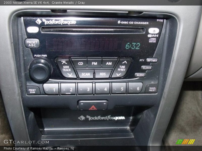 Granite Metallic / Gray 2003 Nissan Xterra SE V6 4x4