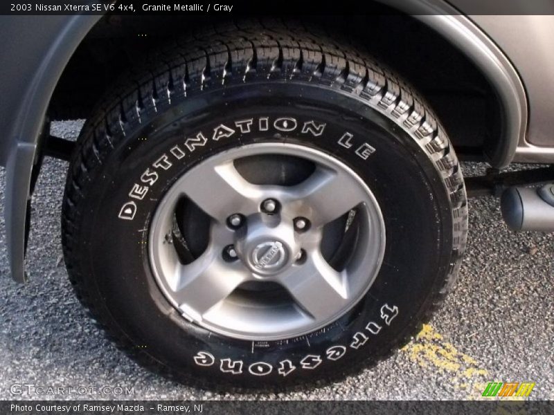 Granite Metallic / Gray 2003 Nissan Xterra SE V6 4x4