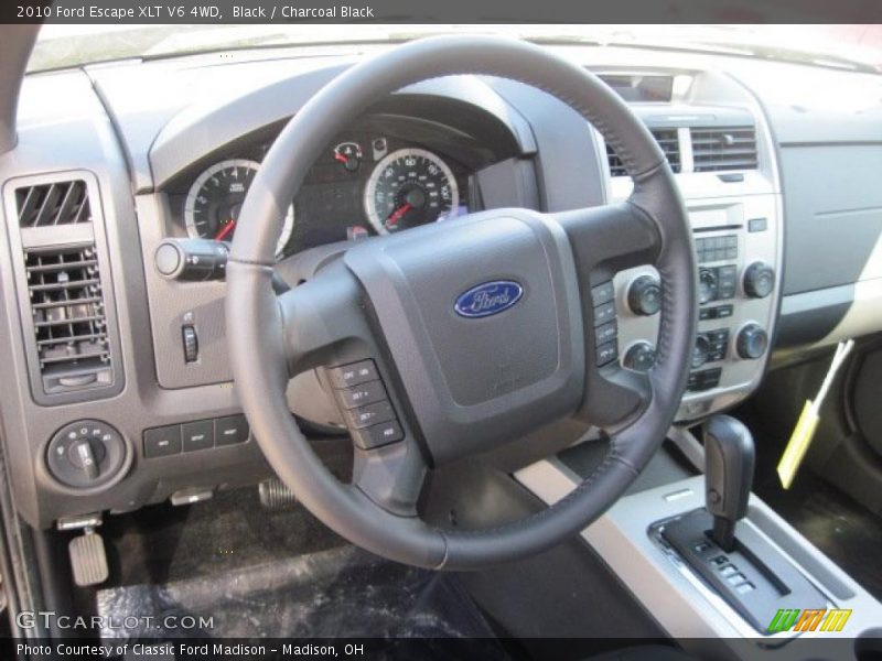Black / Charcoal Black 2010 Ford Escape XLT V6 4WD