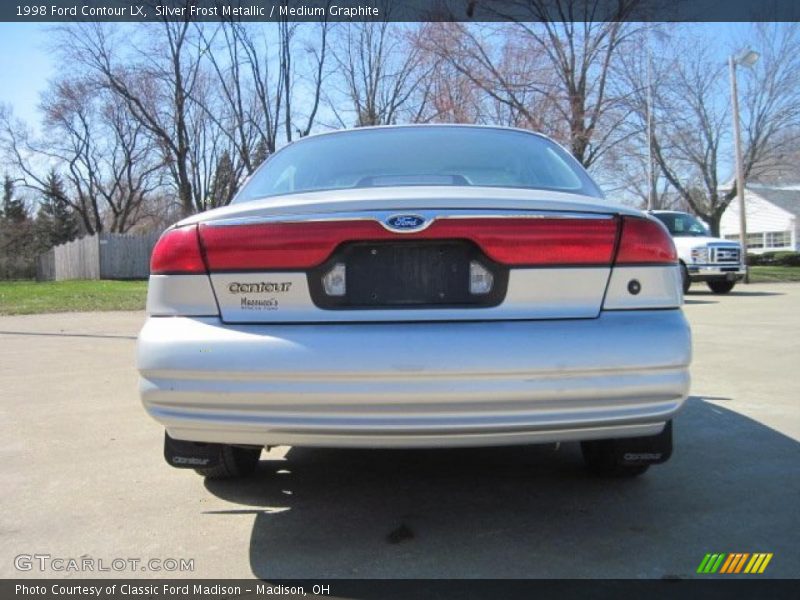 Silver Frost Metallic / Medium Graphite 1998 Ford Contour LX
