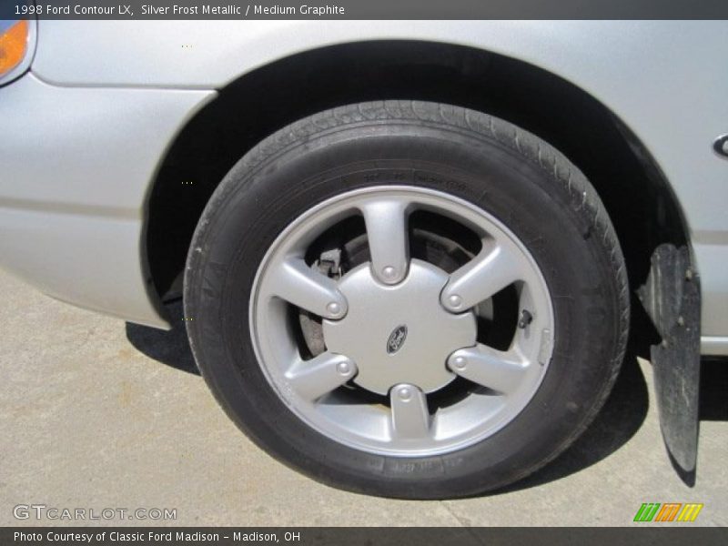Silver Frost Metallic / Medium Graphite 1998 Ford Contour LX