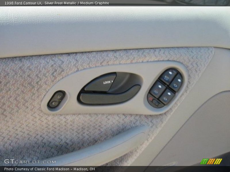 Silver Frost Metallic / Medium Graphite 1998 Ford Contour LX