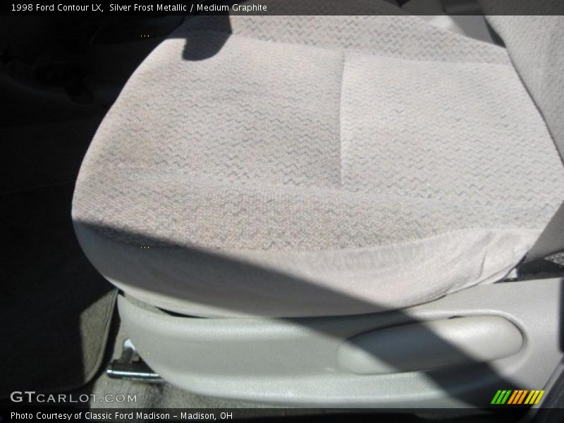 Silver Frost Metallic / Medium Graphite 1998 Ford Contour LX